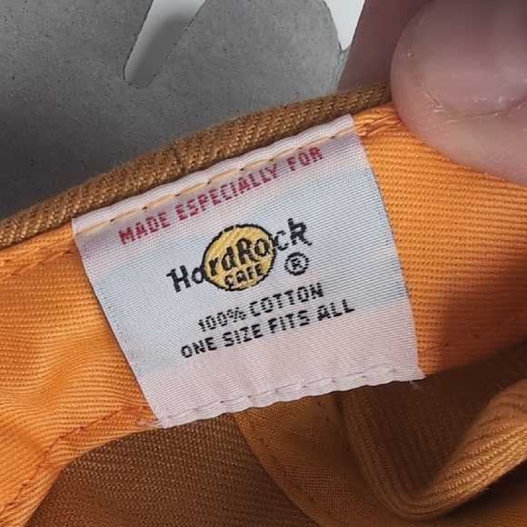 VTG Hard Rock Cafe "Paris" Adj Hat NWT! NOS Spellout 90's - Picture 9 of 10